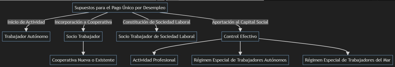 Supuestos por los que se puede solicitar el pago único por desempleo según la nueva normativa